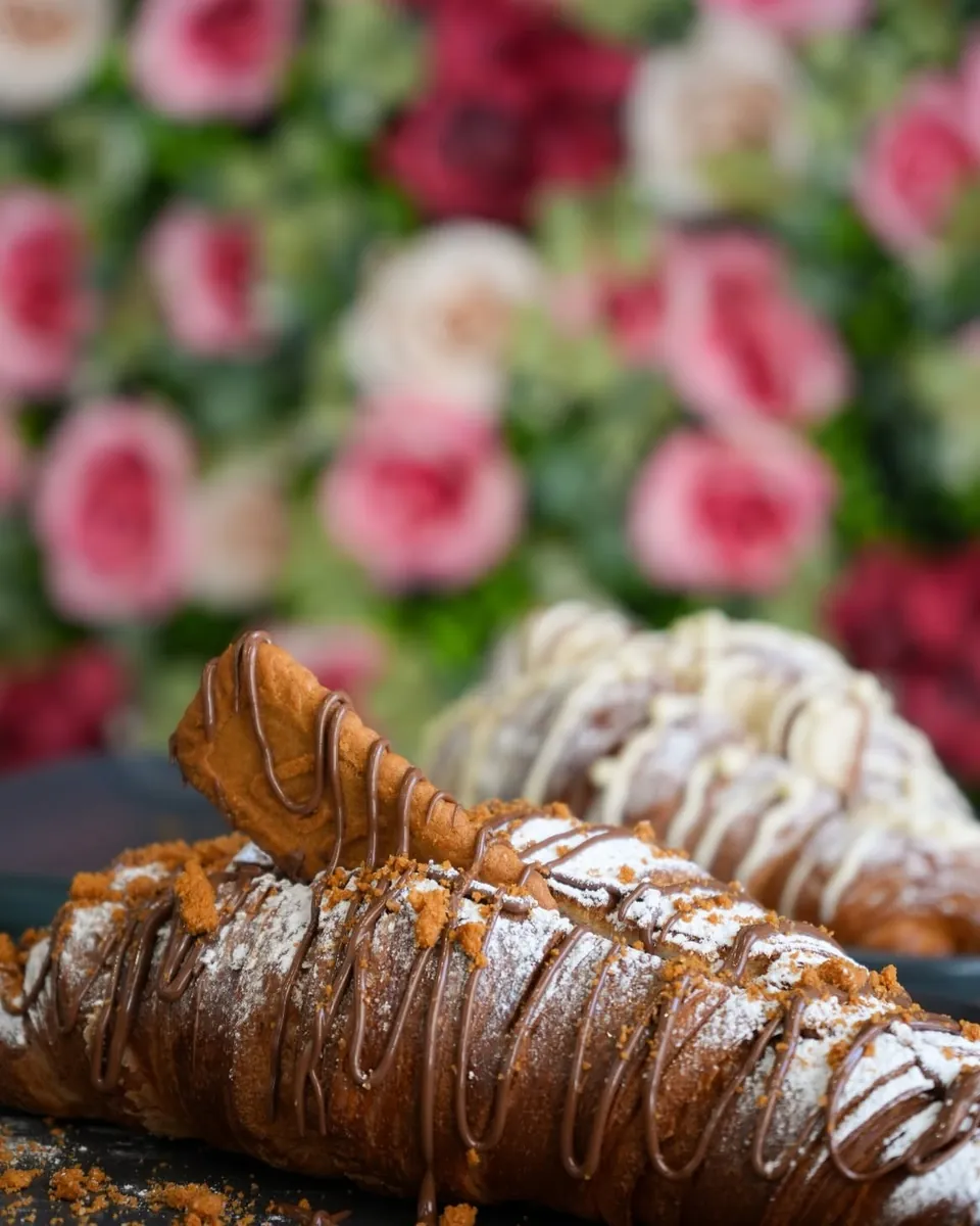 Croissant al Lotus e croissant alle mandorle